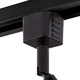 Image3 of 6.5 Watt LED Black Bullet Head for Juno Track System more views