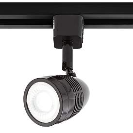 Image4 of 6.5 Watt LED Black Bullet Head for Juno Track System more views