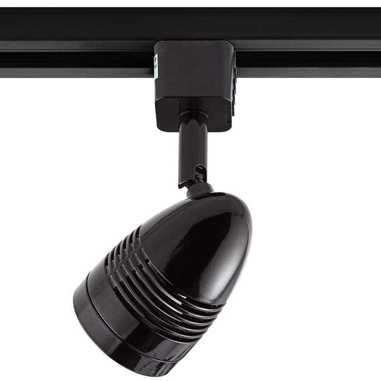 Image 6 6.5 Watt LED Black Bullet Head for Juno Track System more views