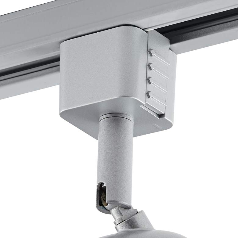 Image 3 6.5W LED Brushed Nickel Bullet Head for Juno Track System more views