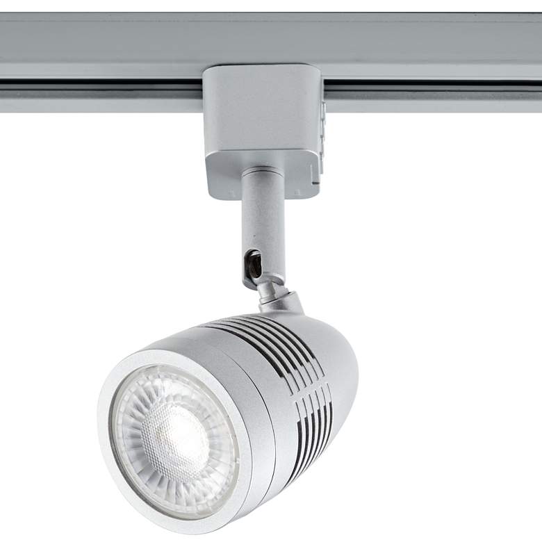 Image 4 6.5W LED Brushed Nickel Bullet Head for Juno Track System more views