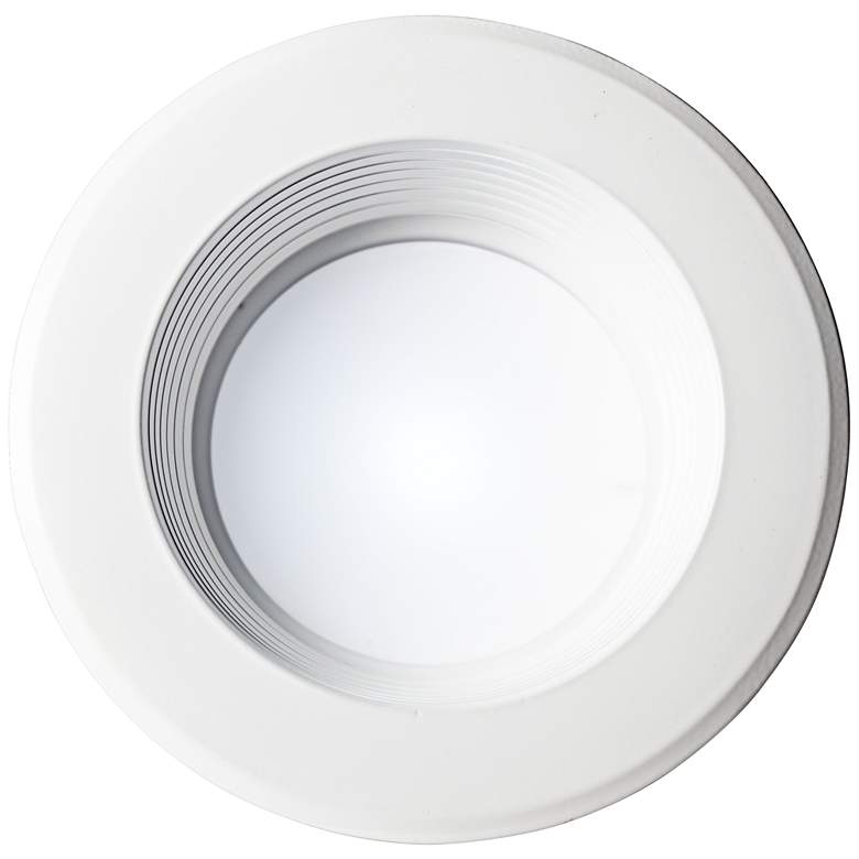 Image 2 6 inch Baffle 15W Dimmable LED 1350 Lumen Retrofit Trim White more views