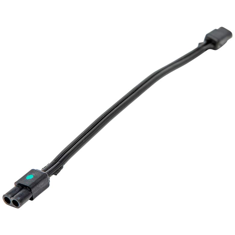 Image 1 6" Long Black Thermoplastic Elastomer Jumper Connector