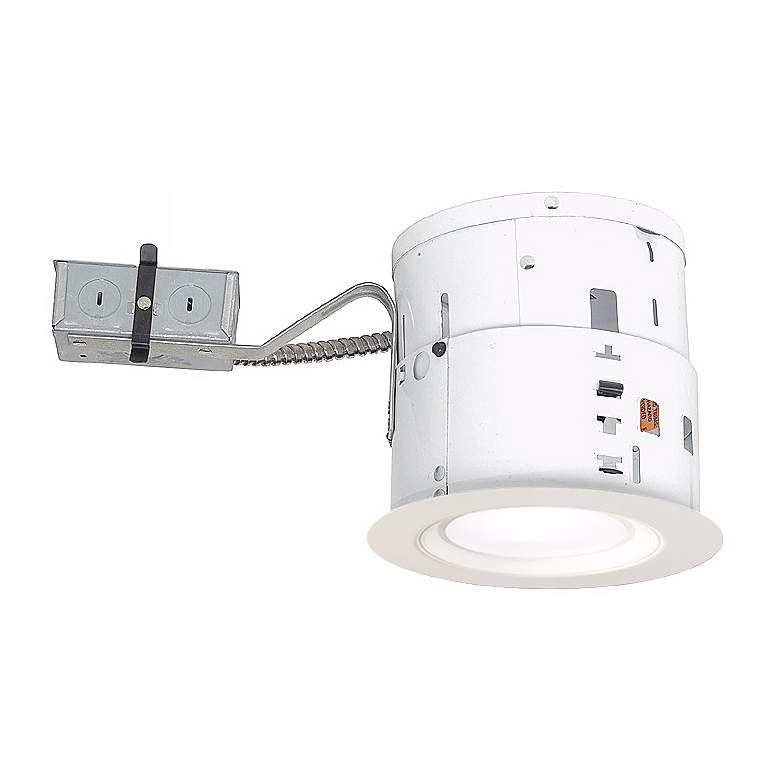 Image 1 6 inch Non-IC Remodel 15W LED Complete Recessed Kit