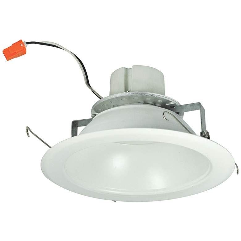 Image 1 6" Nora 16.6 Watt 2700K LED Retrofit Reflector Trim in White