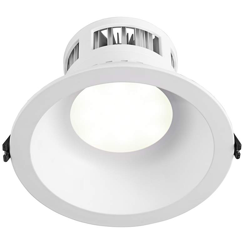 Image 1 6" Recessed 12 Watt 3000K LED Retrofit Trim in White