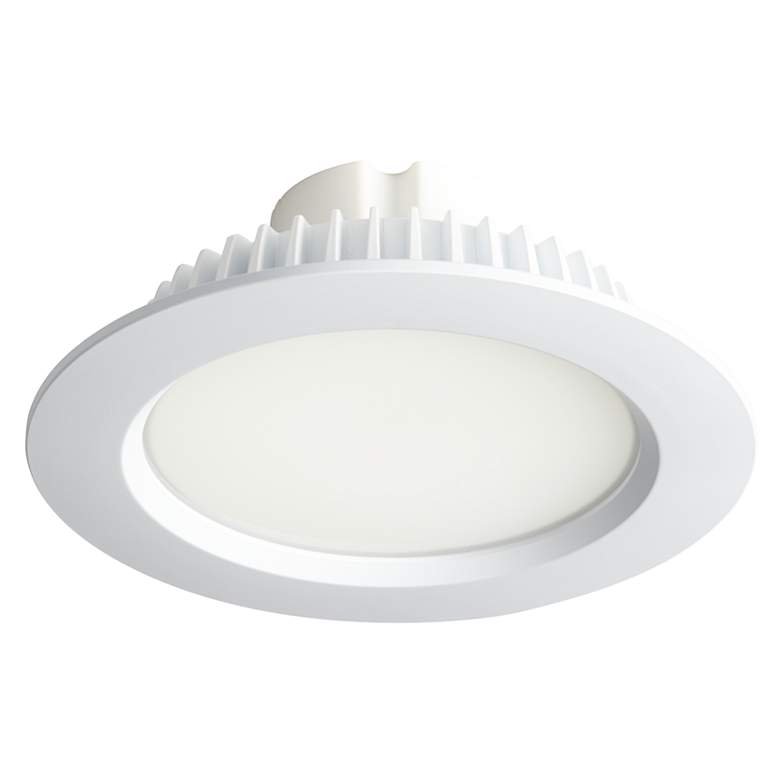 Image 1 6 inch Recessed Lighting 13 Watt LED Retrofit Trim in White