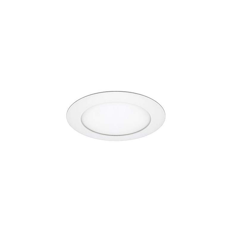 Image 1 6" Round 15 Watt LED Retrofit Trim w/ Mounting Plate