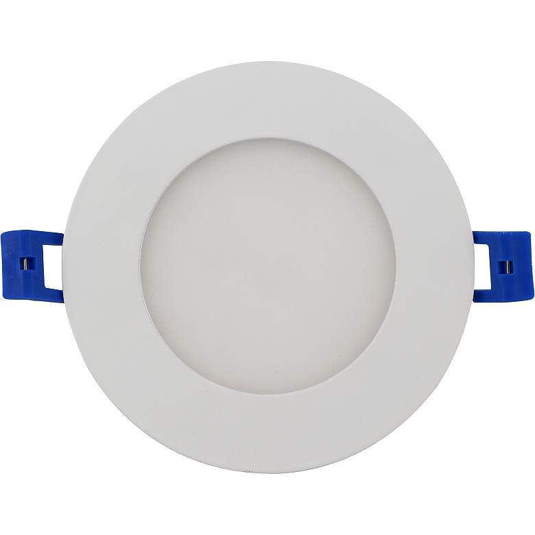 Image 2 6 inch Round White LED J-Box Recessed Panel Downlight more views