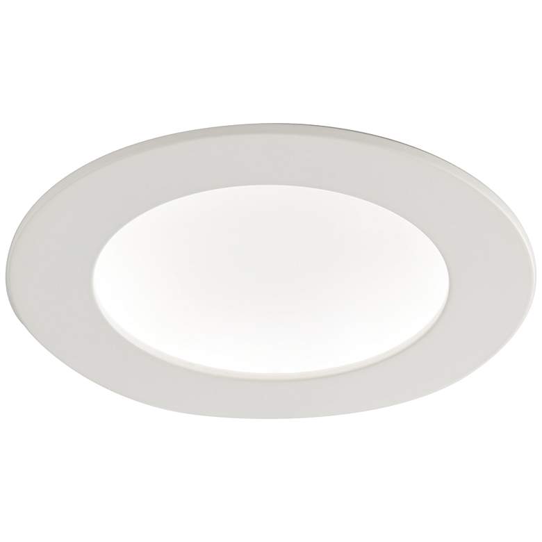 Image 3 6 inch White Dome 15 Watt Set of LED Retrofit Recessed Downlights 4-Pack more views