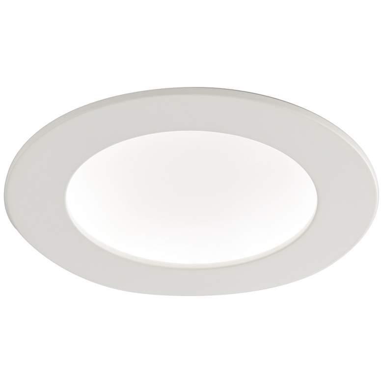 Image 1 6" White Dome Retrofit 15 Watt Dimmable LED Recessed Downlight
