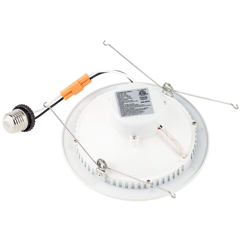 Image 4 6" White Dome Retrofit 15 Watt Dimmable LED Recessed Downlight more views