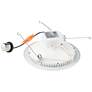 6" White Dome Retrofit 15 Watt Dimmable LED Recessed Downlight