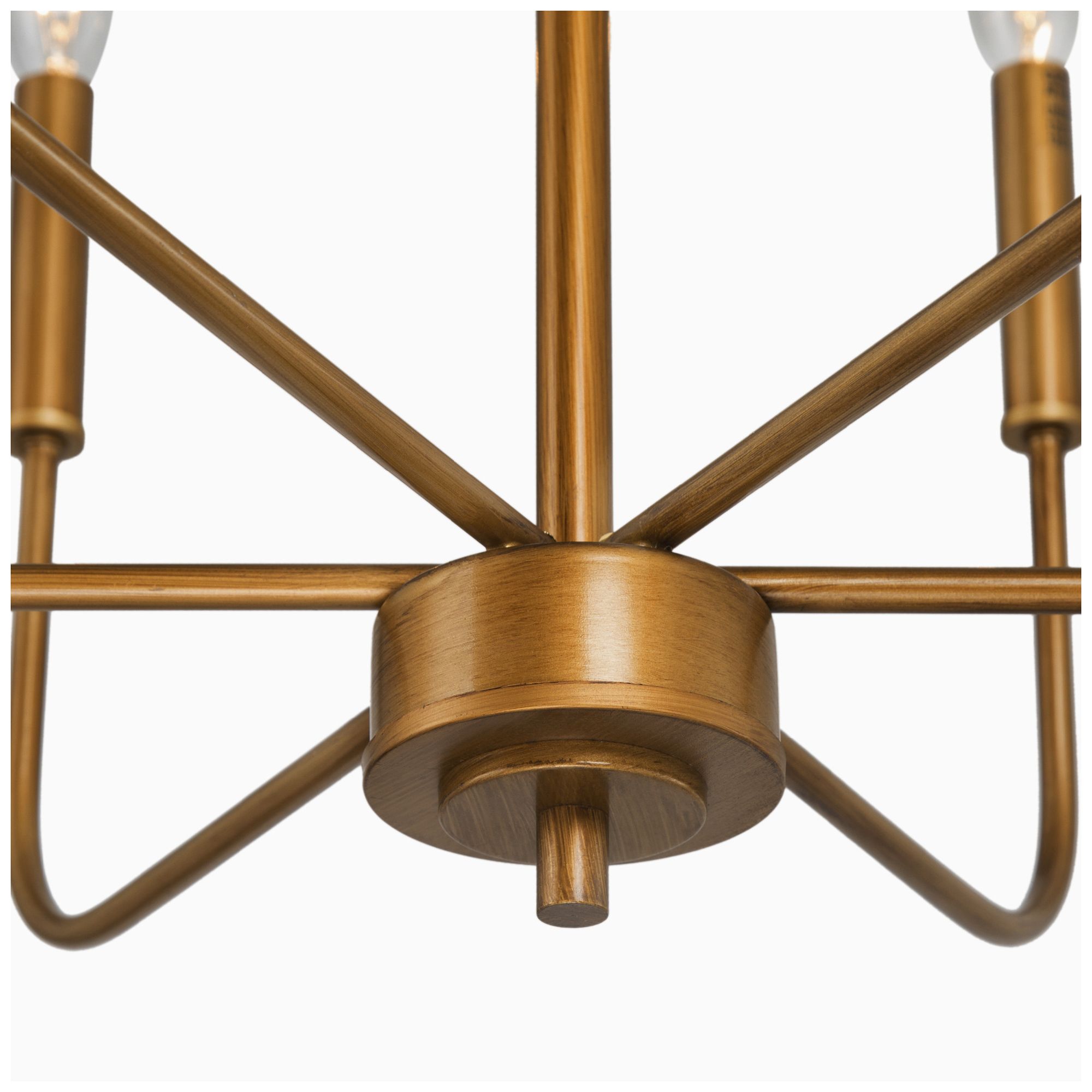 Image 2 6-Light 20.1"W Classic Gold Chandeliers more views