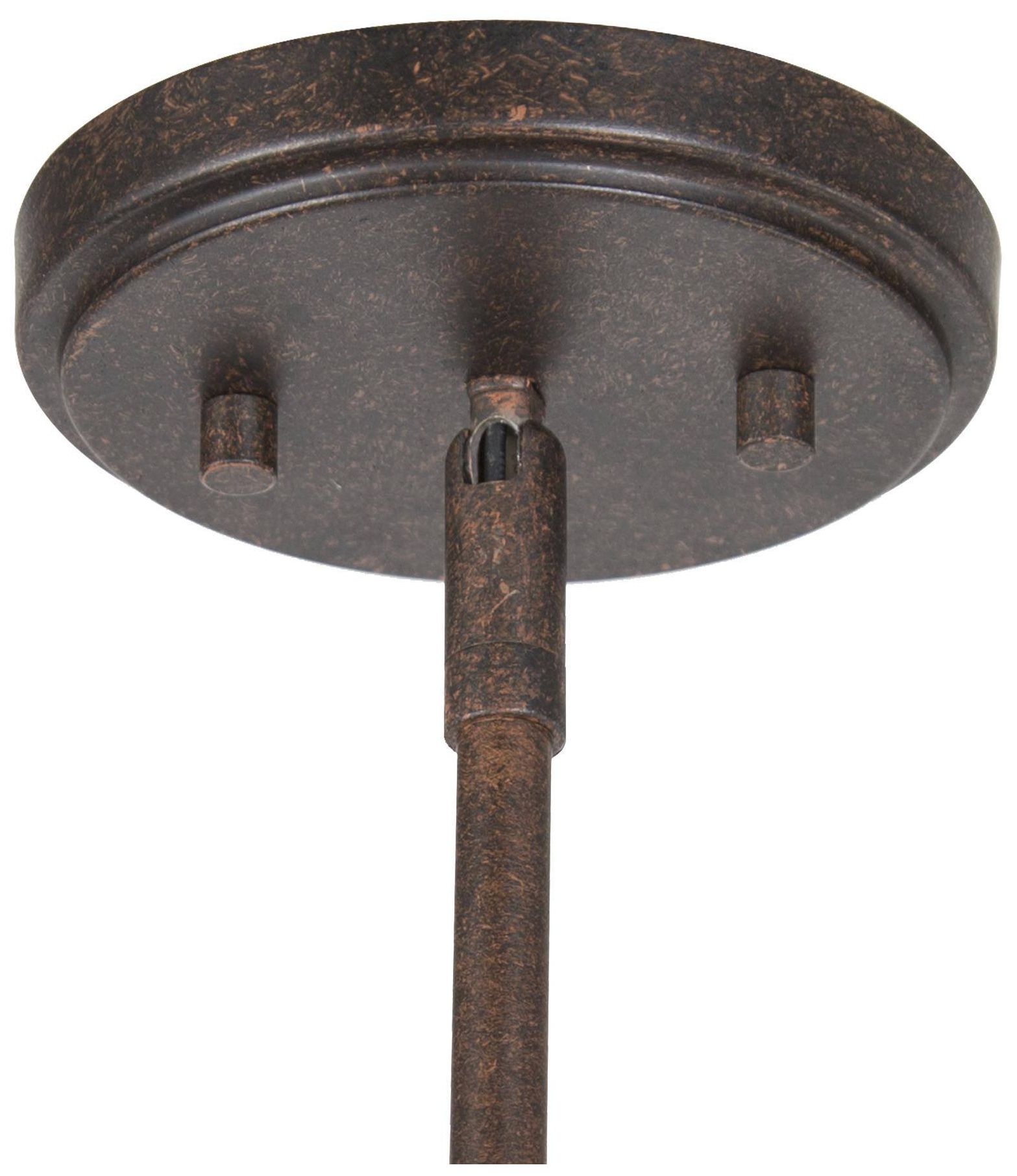 Thumbnail4 of 6-Light 24.8"W Classic Rust Bronze Chandeliers more views
