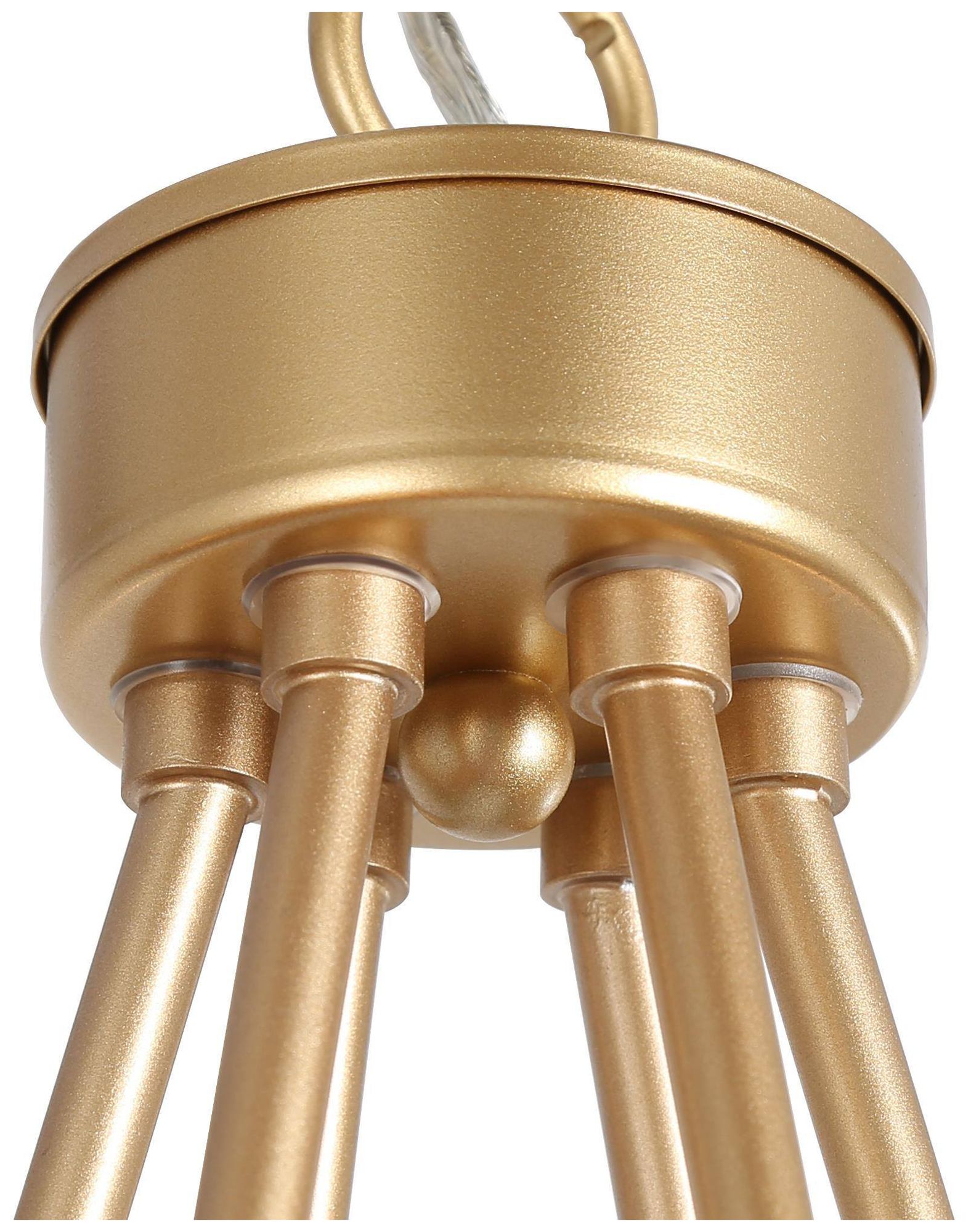 Image 2 6-Light 28"W Classic Gold Chandeliers more views
