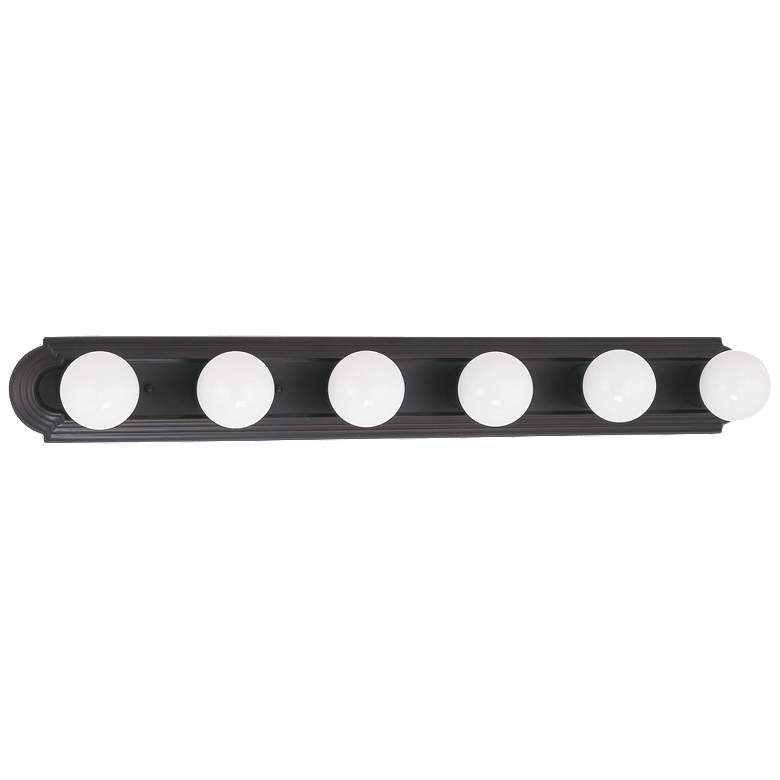 Image 1 6 Light; 36 in.; Vanity Racetrack Style