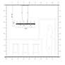 6 Light Black Large Linear Chandelier with Brushed Nickel Accents