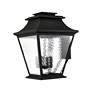 3_6 Light Black Outdoor Wall Lantern more views