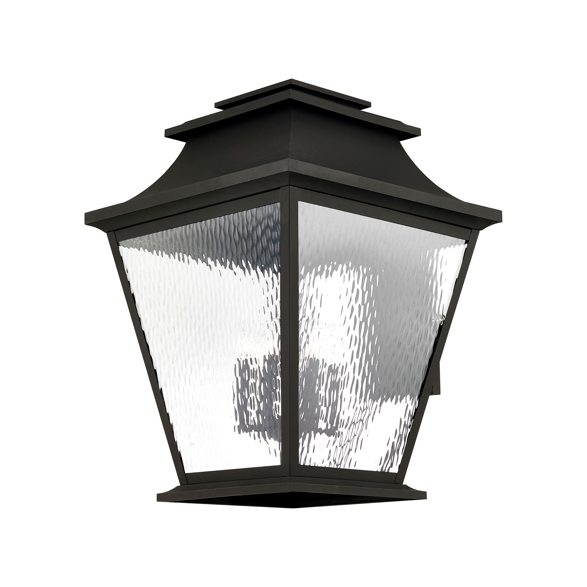 Image 5 6 Light Black Outdoor Wall Lantern more views