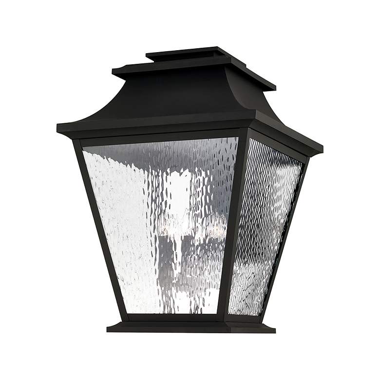 Image 6 6 Light Black Outdoor Wall Lantern more views
