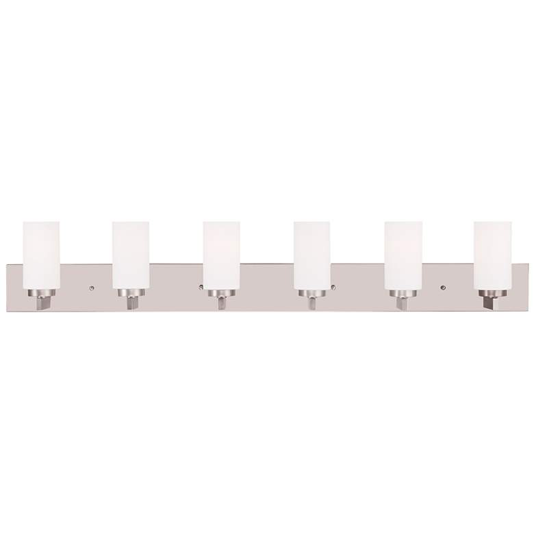 Image 2 6 Light Brushed Nickel Bath Vanity