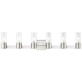 Image1 of 6 Light Brushed Nickel Bath Vanity