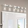 Thumbnail1 of 6 Light Brushed Nickel Bath Vanity