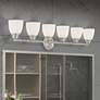 Thumbnail1 of 6 Light Brushed Nickel Bath Vanity