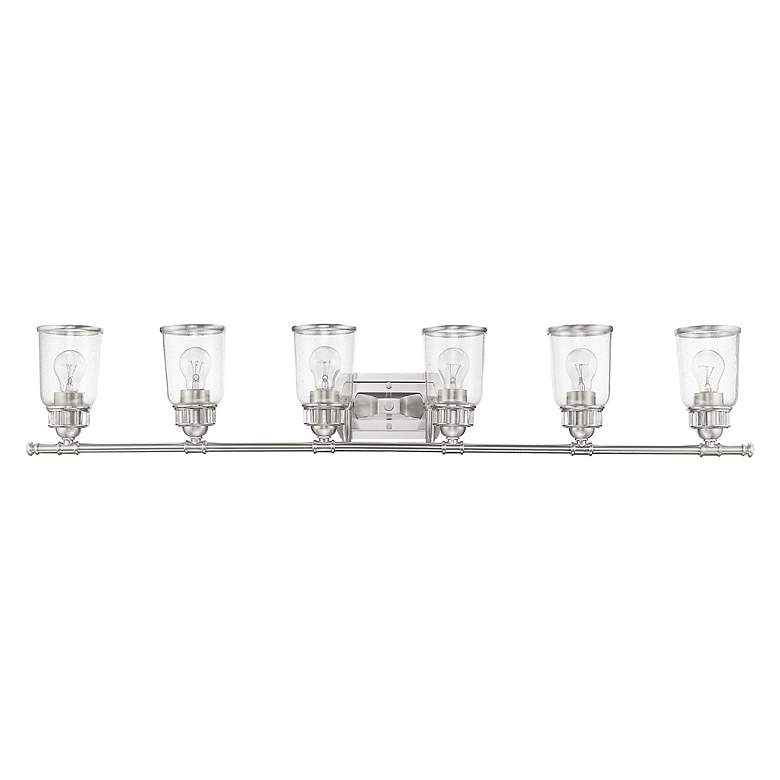 Image 4 6 Light Brushed Nickel Bath Vanity more views