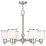 2_6 Light Brushed Nickel Chandelier