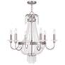 2_6 Light Brushed Nickel Chandelier