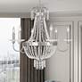 1_6 Light Brushed Nickel Chandelier