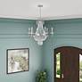 6_6 Light Brushed Nickel Chandelier more views