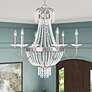 7_6 Light Brushed Nickel Chandelier more views