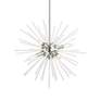 4_6 Light Brushed Nickel Pendant Chandelier more views
