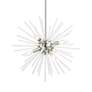 5_6 Light Brushed Nickel Pendant Chandelier more views