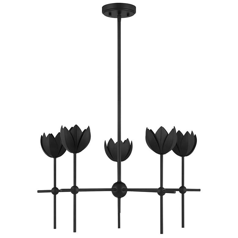 Image 2 6-Light Chandelier in Brushed Nickel more views