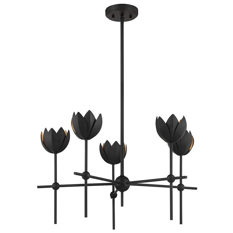 Image 5 6-Light Chandelier in Brushed Nickel more views