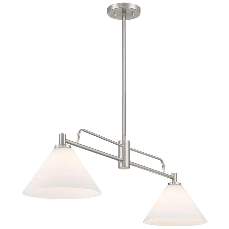 Image 4 6-Light Chandelier in Brushed Nickel more views