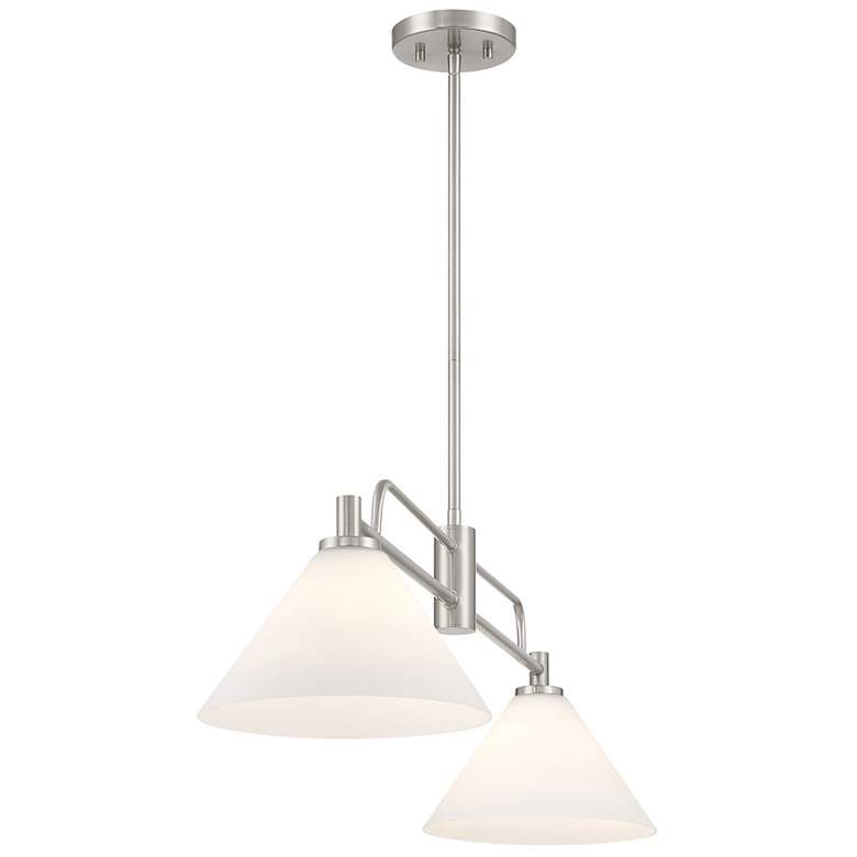 Image 5 6-Light Chandelier in Brushed Nickel more views