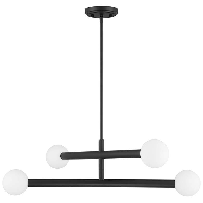 Image 2 6-Light Chandelier in Matte Black more views
