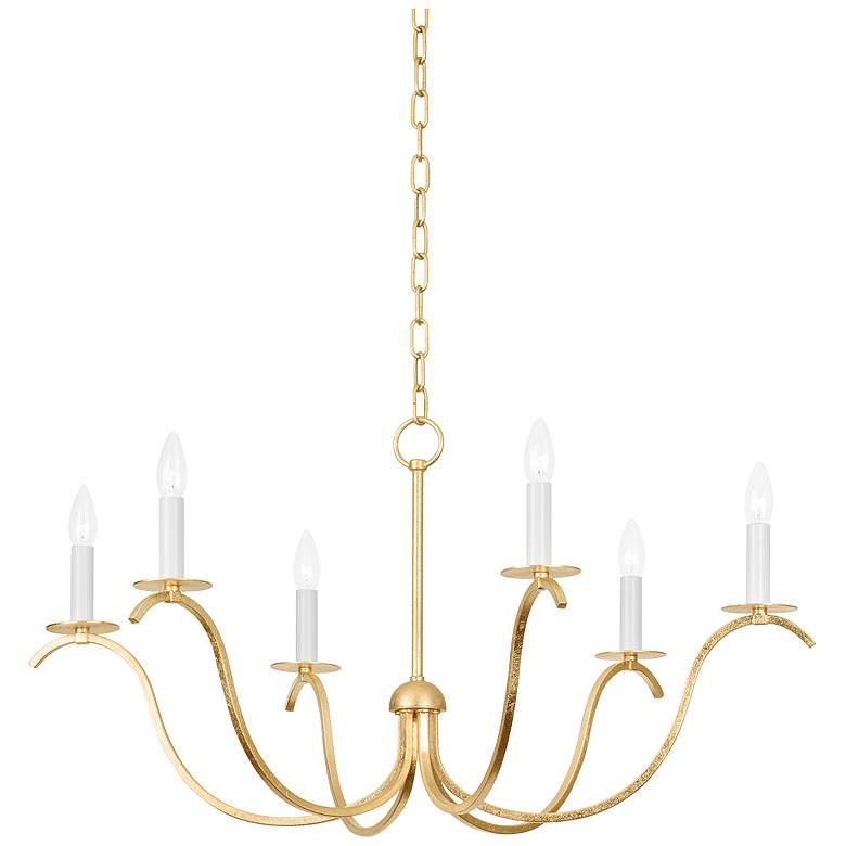 Image 1 6 Light Chandelier