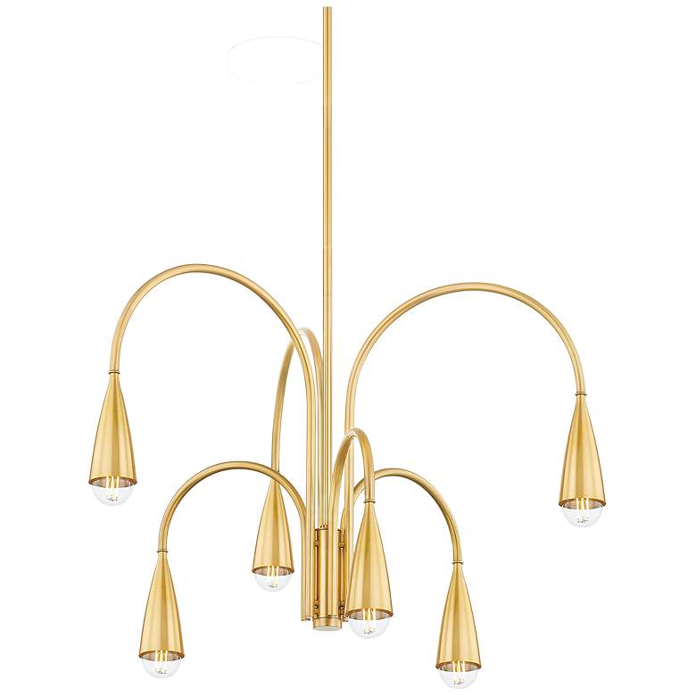 Image 1 6 Light Chandelier