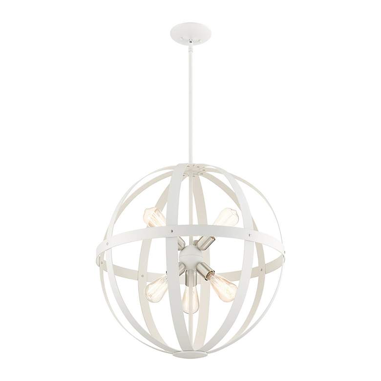Image 5 6 Light Cluster Pendant Chandelier more views