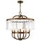 6 Light Hand Painted Palacial Bronze Chandelier