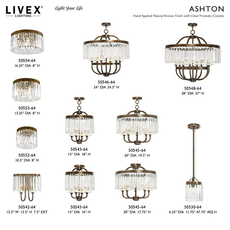 Image 7 6 Light Hand Painted Palacial Bronze Chandelier more views