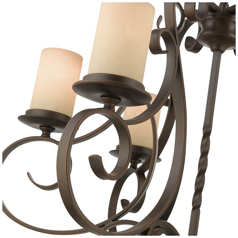 Image 5 6 Light Imperial Bronze Chandelier more views