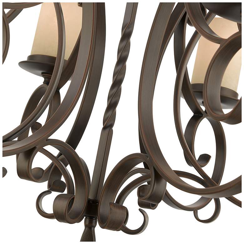 Image 6 6 Light Imperial Bronze Chandelier more views