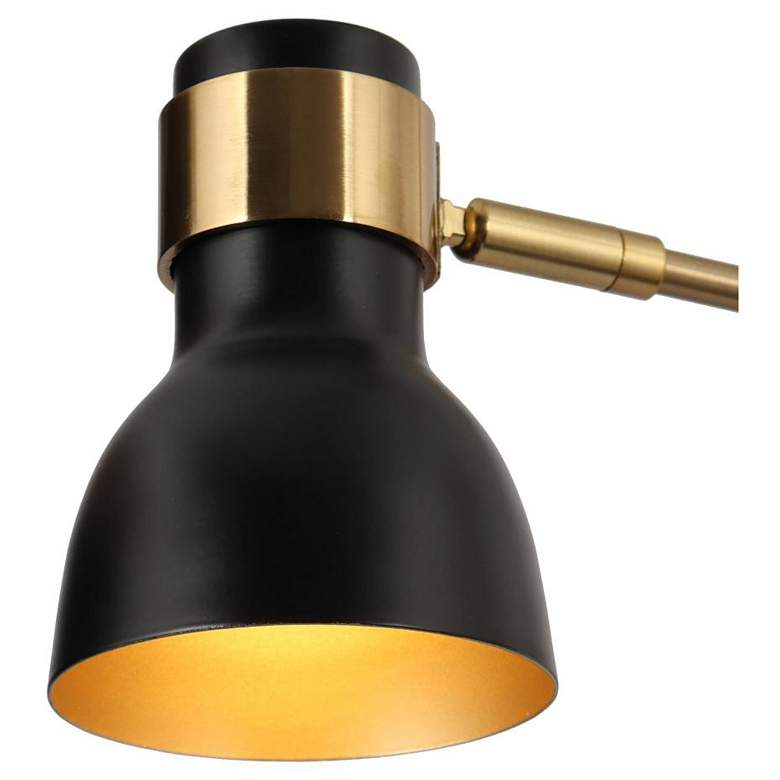 Image 2 6-Light Matte Black and Plating Brass Chandeliers more views